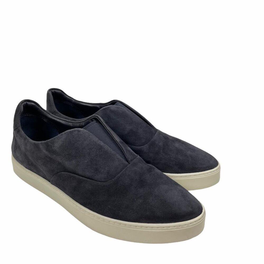NEW In Box Vince Galia Coastal Slip On Shoes Suede Blue Slip On Size 8M